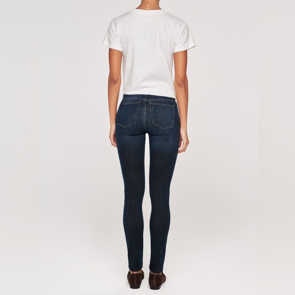 JaxDL DL1961 No.3 Instasculpt Skinny Dark Wash Jean Great Condition retail $178 - Picture 3 of 10